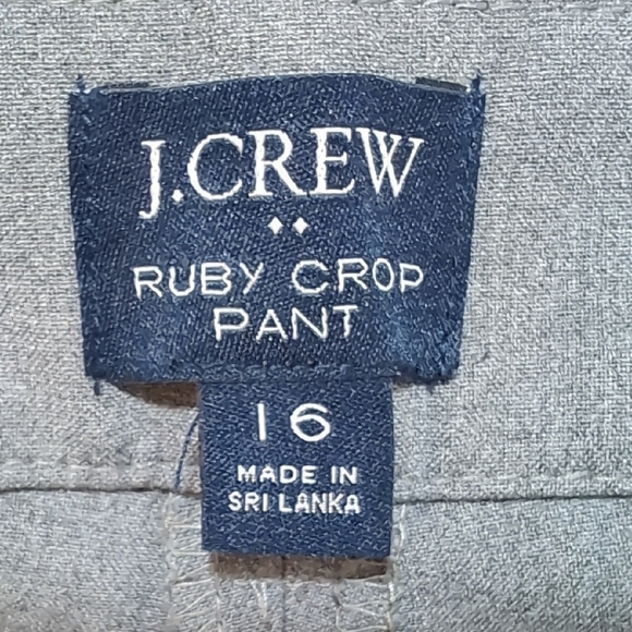 J Crew Women's Stylish Gray Trousers - Picture 2 of 11